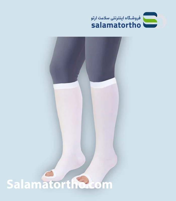 جوراب-ضد-آمبولی-طب-و-صنعت-کوتاه-و-بلند جوراب ضد آمبولی طب و صنعت کد 75100 - Image 1
