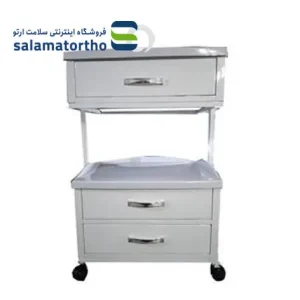 ترالی زیبایی 3 کشو